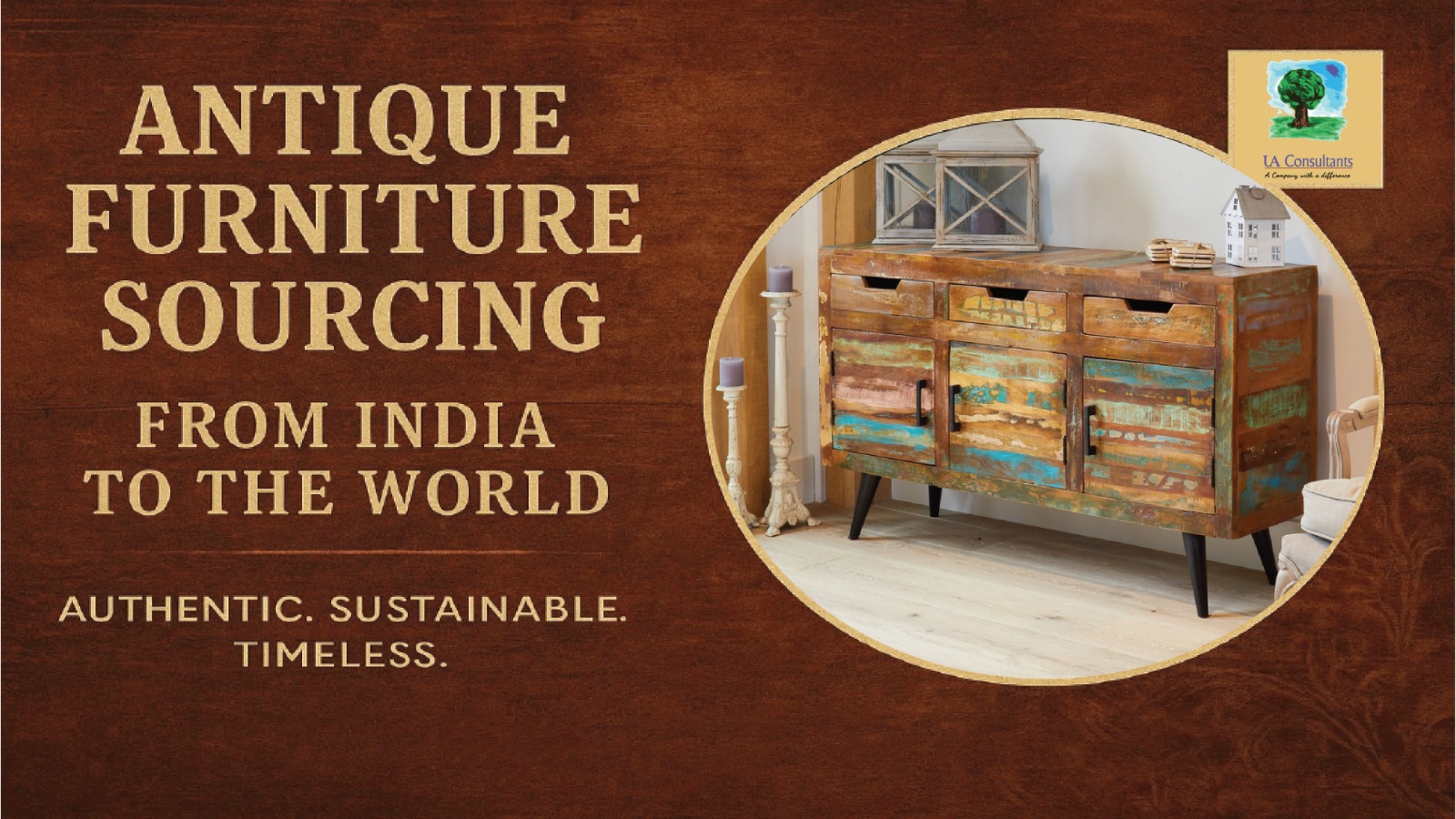Read more about the article Sourcing Antique Reclaimed Furniture from India: A Global Buyer’s Guide