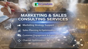 Read more about the article Marketing & Sales Consulting Services for Business Growth