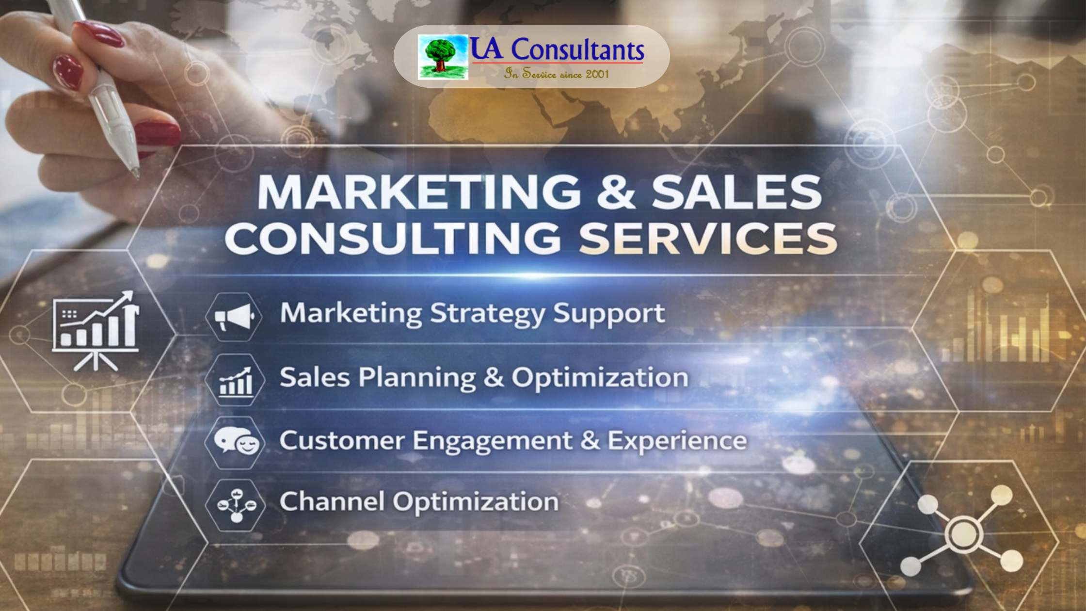 Read more about the article Marketing & Sales Consulting Services for Business Growth