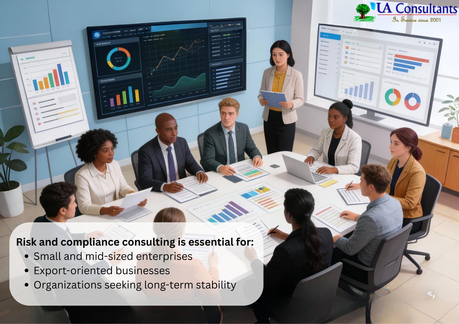 Read more about the article Risk Management & Compliance Consulting for Business Stability
